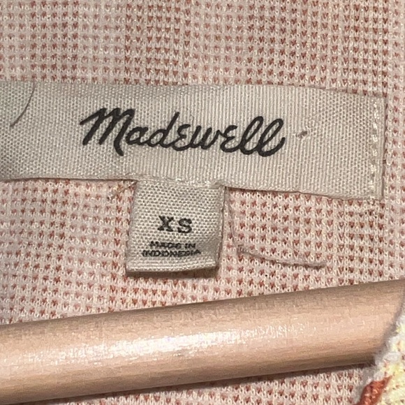 Madewell flutter sleeve textured stripped top - Picture 4 of 6